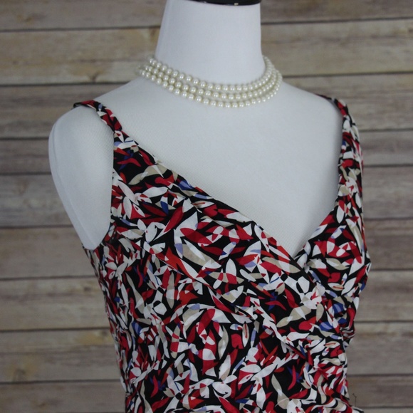 LAPIS Multi-Color Floral Sleeveless Dress - Picture 3 of 8